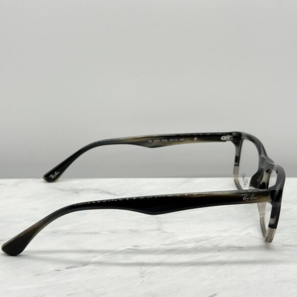Ray-Ban RB5279 5540 Black Fade Horn Eyeglass Frames 53-18 READ - Picture 8 of 11